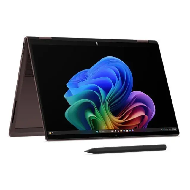 HP OmniBook X Flip 2-in-1 NG AI 14" 2K OLED Ryzen AI 7 445/24GB/512GB SSD/W11 Home US-Layout (D9LY7EA) 2