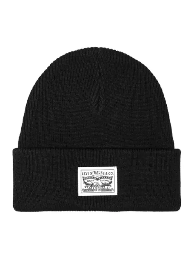 BACKPATCH BEANIE Black - 1