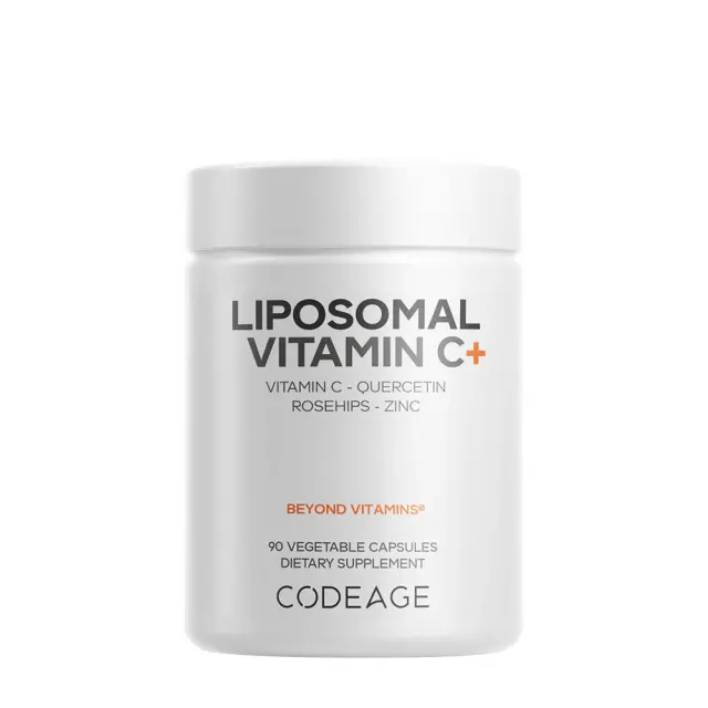 Codeage Liposomal Vitamin C+ Large 90 Veg Capsules