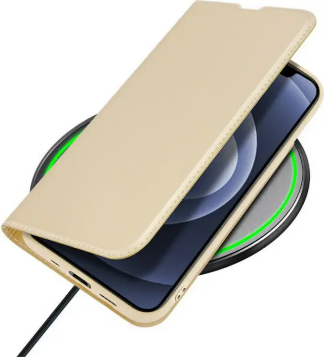 Θήκη Dux Ducis Skin Pro Book Δερματίνης Χρυσό (iPhone 13 mini) 3