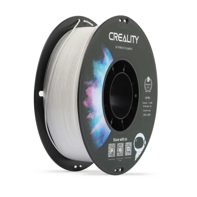 Creality3D CR TPU 1.75mm Άσπρο - White 1kg (3301040033)