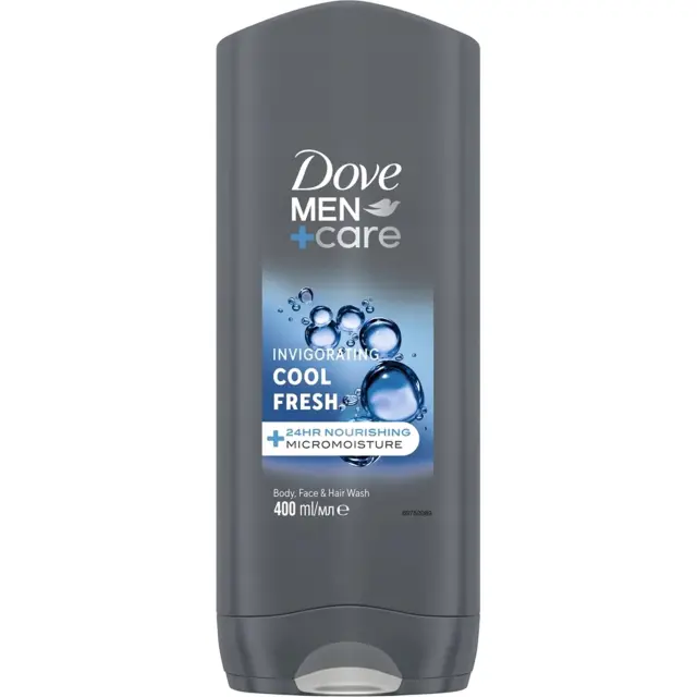Dove Men+Care Cool Fresh Shower Gel Body And Face 400ml