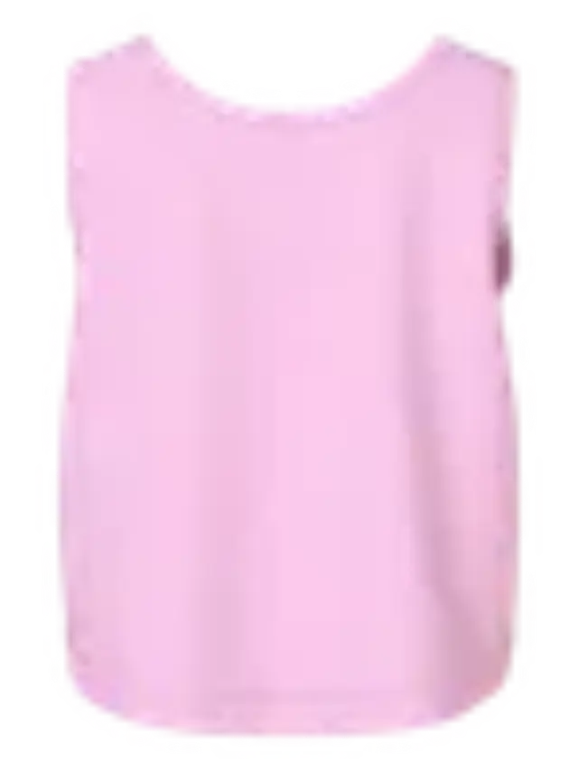 Name It Αμάνικο Τοπ κοριτσίστικο πλεκτό Ροζ NMFVIGEA TANK SHORT TOP - 13241642 2