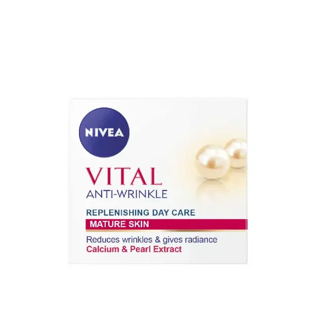 Nivea Vital Αναζωογονητική Κρέμα Ημέρας με Ηράνθεμο + Ασβέστιο 50ml 2