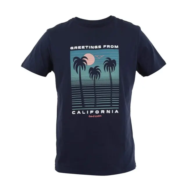 Emerson Men's T-Shirt (201.EM33.93-Navy) - Μπλέ - XL