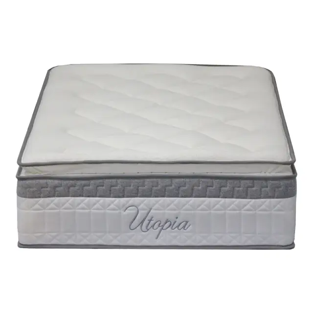 Στρώμα Utopia pakoworld pocket spring με ανώστρωμα 30-32cm 100x200εκ 2