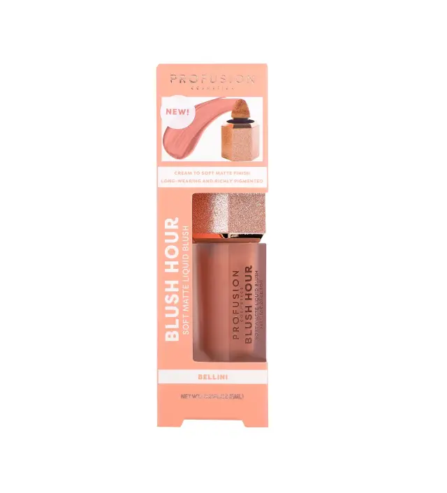 Profusion Υγρό Ρουζ Blush Hour Soft Matte Liquid Blush 6ml - Bellini