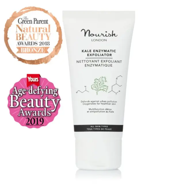 Nourish London Kale Enzymatic Exfoliator – Βιολογικό Ενζυμικό Peeling Προσώπου Με Εκχύλισμα Kale 3