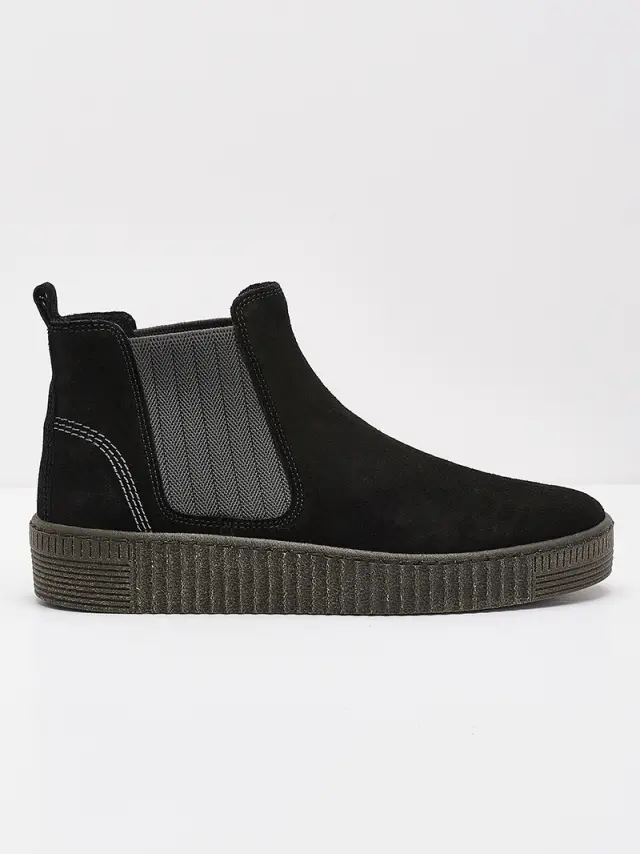 Gabor Μποτάκια Γυναικείο δέρμα suede Μαύρο GAB/73731 003-BLACK - 41 3