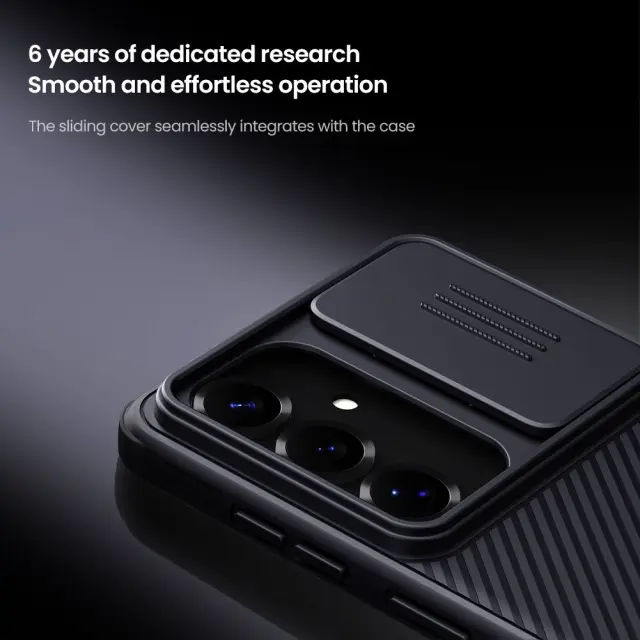 Nillkin CamShield PRO Hard Case for Samsung Galaxy S26 Black 3