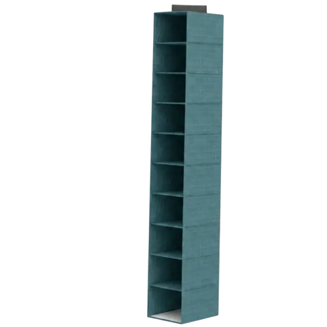 ΚΡΕΜΑΣΤΗ ΘΗΚΗ ΟΡΓΑΝΩΣΗΣ 10ΘΕΣΕΩΝ 30*15*120cm JZ-06471