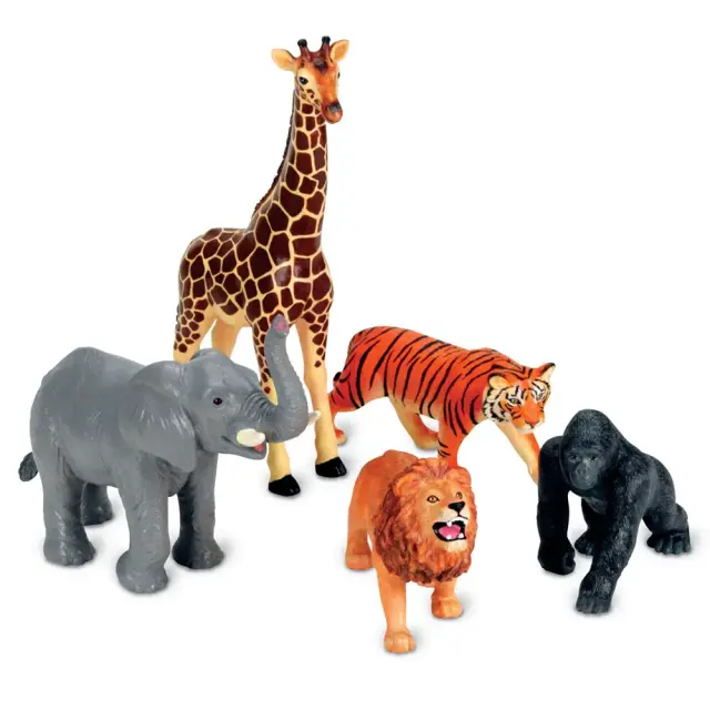 Learning Resources Εκπαιδευτικό Παιχνίδι Jumbo Jungle Animals για 1,5+ ετών LER 0693 3