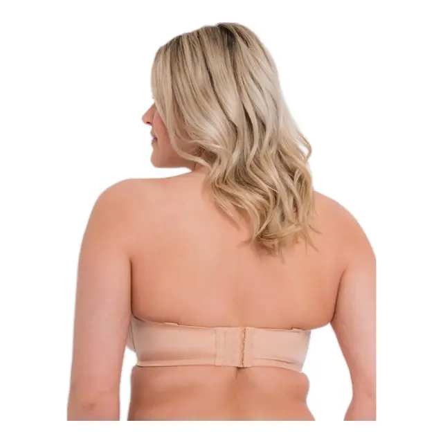 Curvy Kate Γυναικείο Σουτιέν Μεγάλα Μεγέθη Smoothie Strapless Moulded, Χρώμα Latte 2