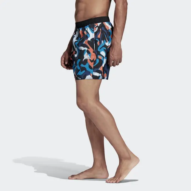 Adidas Primeblue Ανδρικό Μαγιό Σορτς Πολύχρωμο με Σχέδια CLX Shorts FJ3412 - XL