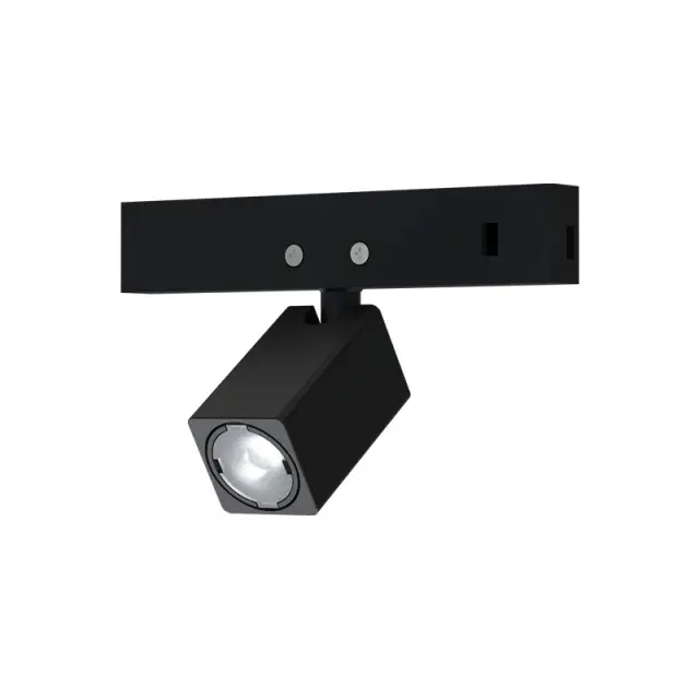 ΜΙΝΙ ΜΑΥΡΟ ΤΕΤΡΑΓΩΝΟ ΜΑΓΝΗΤΙΚΟ ΣΠΟΤ 24V DC 1W 4000K 85LM 24° Ra90 5YRS 12x22mm / THUBE140BS