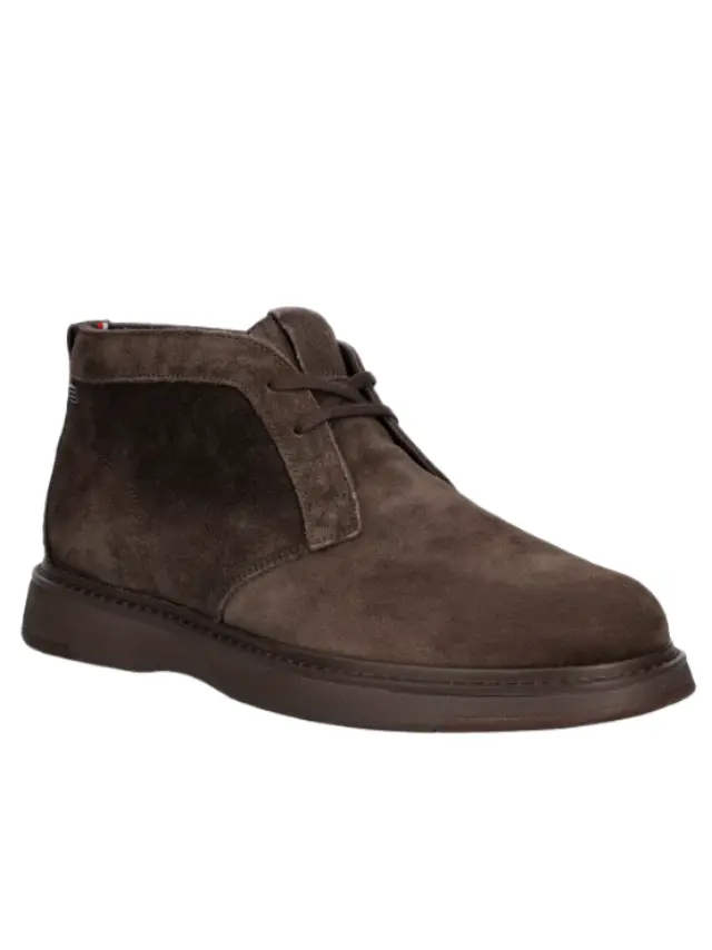 Tommy Hilfiger ανδρικά σουέντ μποτάκια chukka FM0FM06074-1 2