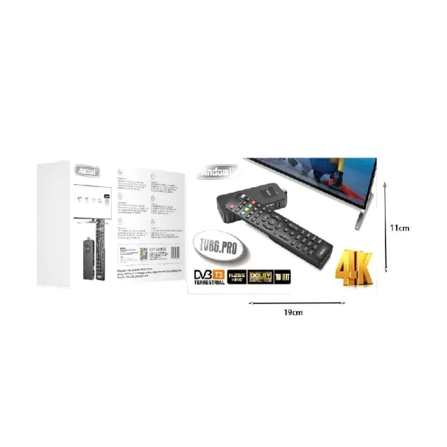Andowl Αποκωδικοποιητής TV 66.PRO DVB T3 10BIT - TV 66.PRO z774176 2