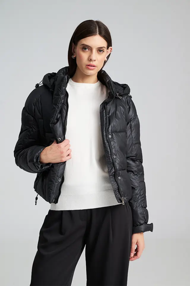 Κοντό Ζεστό Μπουφάν LENI PUFFER COAT - S