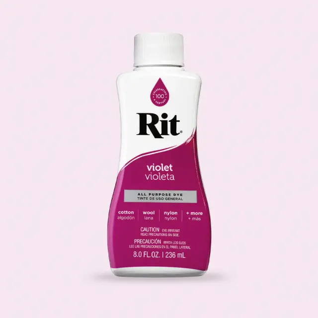 RIT DYE Liquid All-Purpose Βαφή Υφασμάτων – Violet 236ml 2