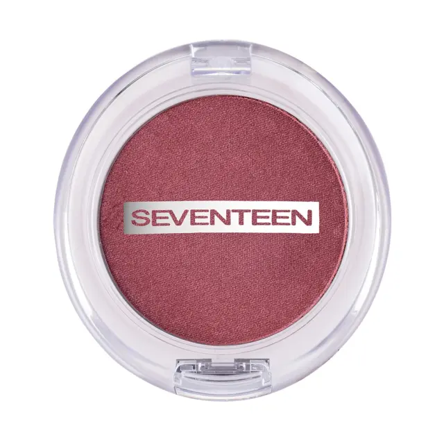 Seventeen Natural Matte Silky Blusher 5g | Απόχρωση 37 Festive Plum Pearly