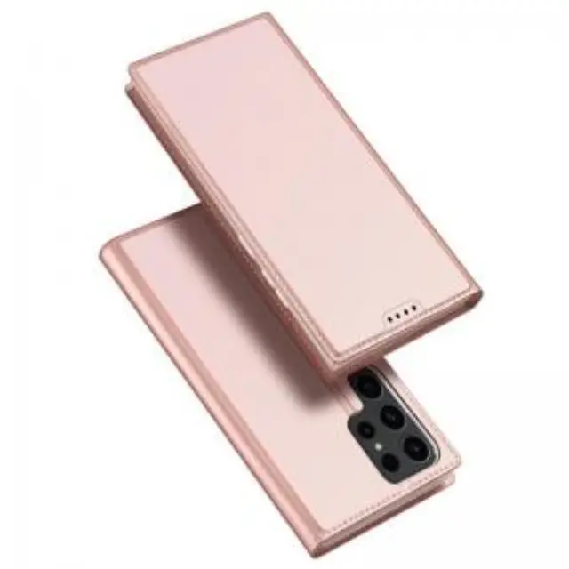 Θήκη Flip Dux Ducis Samsung Galaxy S24 Ultra 5G Skin Pro Ροζ N63651 3