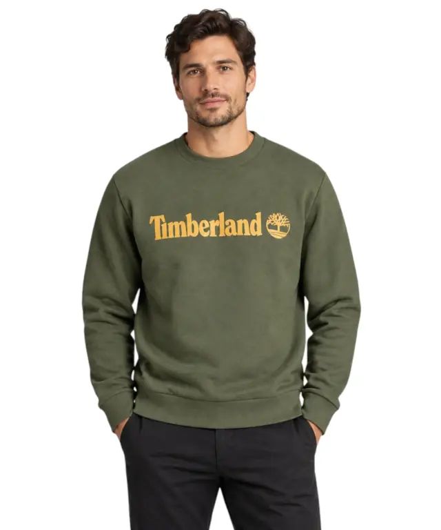 Timberland - Ανδρικό Φούτερ TBC0YH9V-U31 Πράσινο - M 2