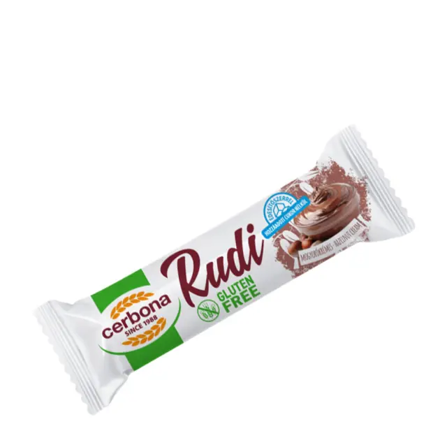 Cerbona Gluten-Free Hazelnut Cream Bar - Gluténmentes Mogyorókrémes Rudi