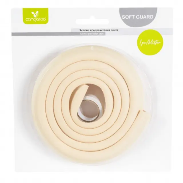 Cangaroo Αφρώδες Προστατευτικό Γωνιών 2m. Soft Guard Beige 3800146270384
