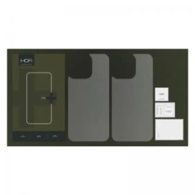 Hybrid Nano Glass Back Protector Hofi HydroFlex Pro+ Apple iPhone 14 Διάφανο (2 τεμ.) N59776 3
