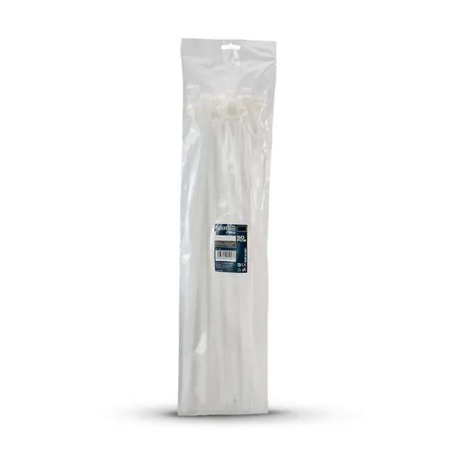 Bormann Pro BCR5010- Δεματικά καλωδίων 3.6*200mm λευκά 100τεμ. (050360) 2