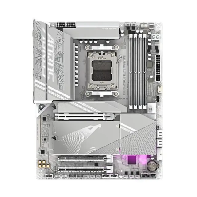 Gigabyte Motherboard X870 Aorus Elite Wi-Fi 7 ICE AM5 (X870 AORUS ELITE WF7 ICE) 2