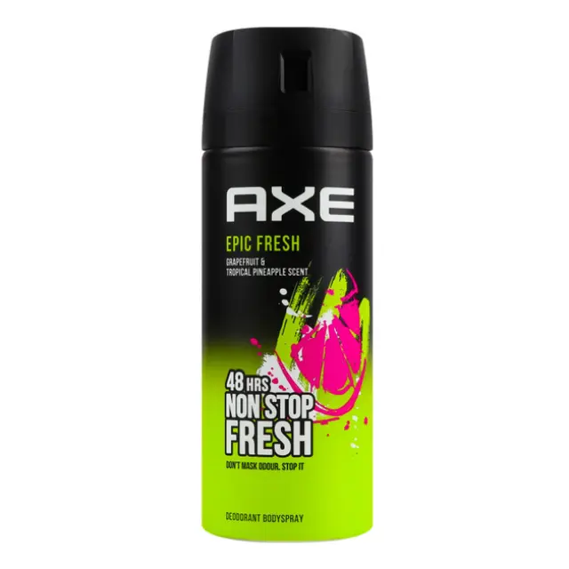 AXE Epic Fresh Grapefruit & Tropical Pineapple Ανδρικό Αποσμητικό Spray 48h 150ml