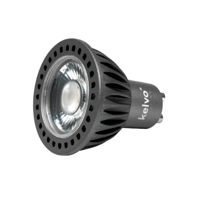 Led Λάμπα KYRON DTW GU10 - 36°- 7Watt Dimmable με λειτουργία Dim-to-Warm 3000K→1800K - Bridgelux KLV-103-0013