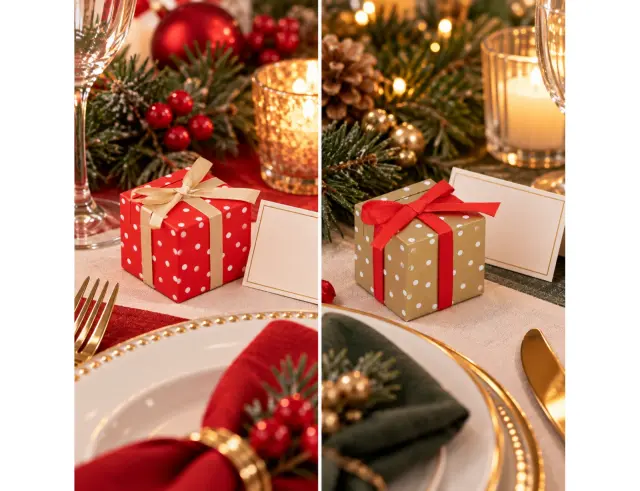 Σετ Βάσεις για κάρτες θέσεων Fééric Lights & Christmas - 2 τεμάχια 183373