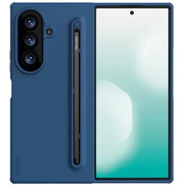 Nillkin Flex Pure Fold Pen Slot Cover for Samsung Galaxy Z Fold 8 Ultra Blue