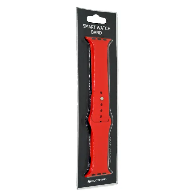 Watchband Goospery Silicone 44mm για Apple Watch series 4/3/2/1 Κόκκινο 2