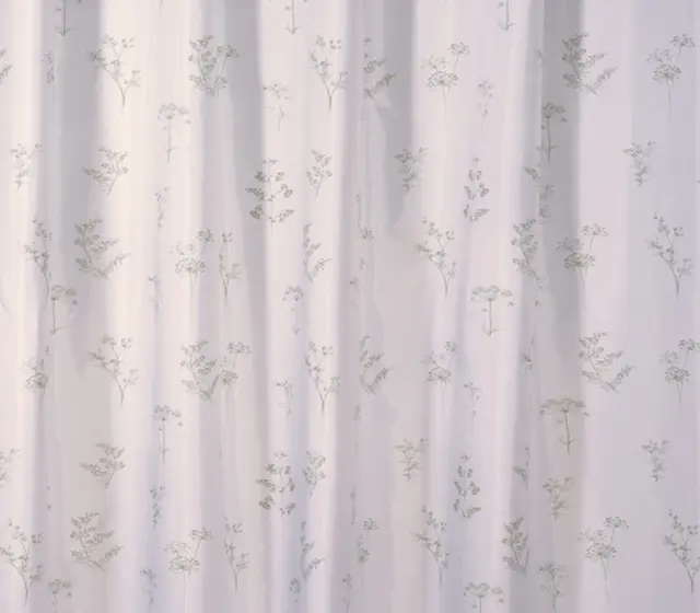ΚΟΥΡΤΙΝΑ ΜΠΑΝΙΟΥ CLARIS 180X180 NEF-NEF HOMEWARE ECRU