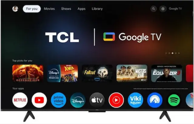 TCL 75P7K Smart Τηλεόραση 75" 4K UHD QLED P7K HDR (2025) 2