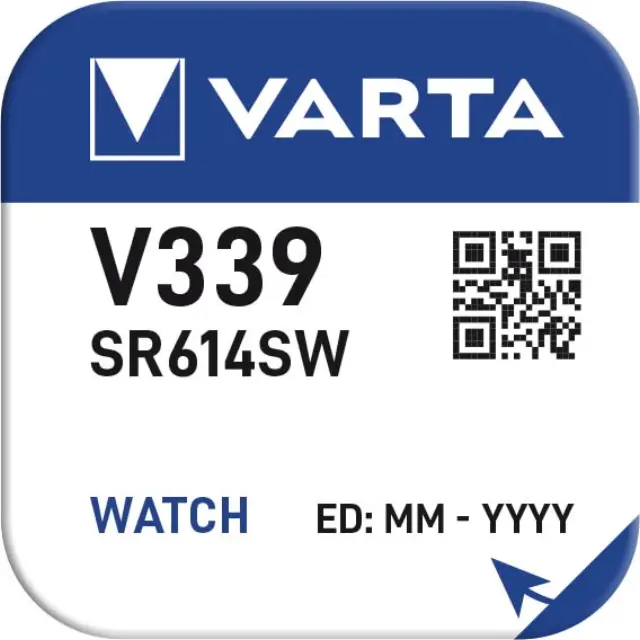 Varta Ρολογιού V339 (1τμχ) 01.007.0047
