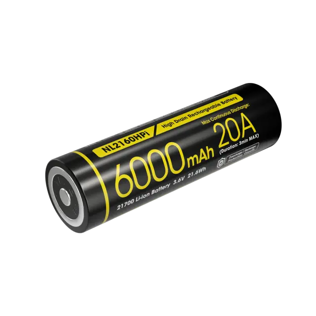 ΜΠΑΤΑΡΙΑ NITECORE 21700 / 6000mAh / HPi (τιμή τεμαχίου) 2