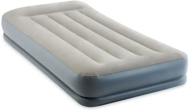 Φουσκωτό Στρώμα Ύπνου Intex Pillow Rest Mid-Rise Queen (64118)