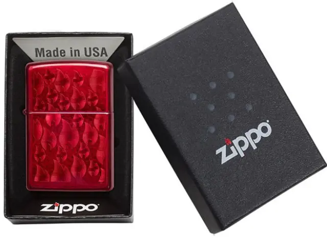 ZIPPO Αναπτήρας - Candy Apple Red «Flame» (29824) 3