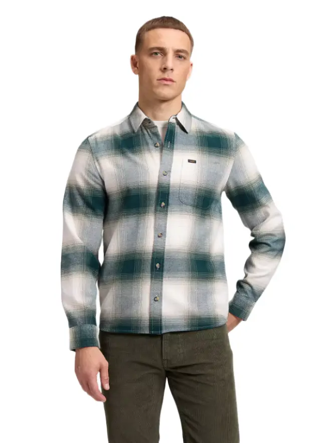 Lee Leesure Shirt ανδρικό μακρυμάνικο πουκάμισο 112386409-1
