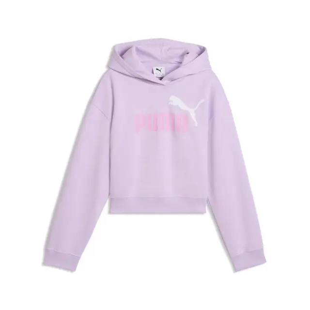 Puma Girl's Essentials 2 Color No1 Logo Short Length Fleece Hoodie Μωβ 690717-46 (Puma)