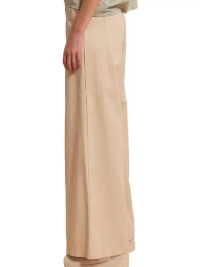 Namaste Γυναικείο Υφασμάτινο Παντελόνι Natural SS0125006 3
