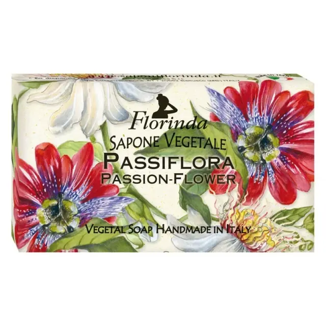 FLORINDA Magic of Flowers Passion Flower Vegetal Soap Bar 100g 3.5oz