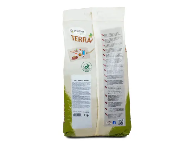 Vadigran Terra Expert Timothy Rabbit Πλήρης Τροφή για Κουνέλια 6kg 2