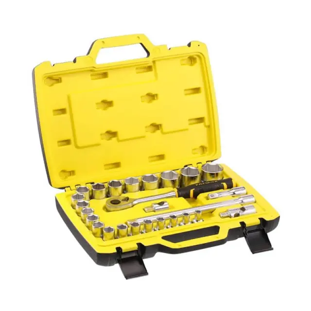ΣΕΤ ΚΑΡΥΔΑΚΙΑ+ΚΑΣΤΑΝΙΑ 1/2" 26ΤΜΧ STANLEY
