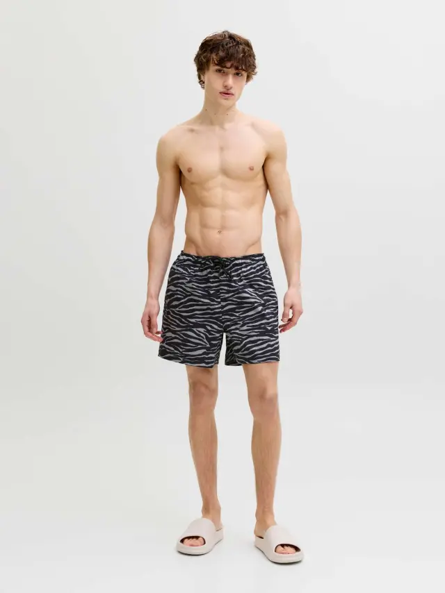 JPSTMAUI SHELL AOP SWIM SHORTS REG Black - XL 2