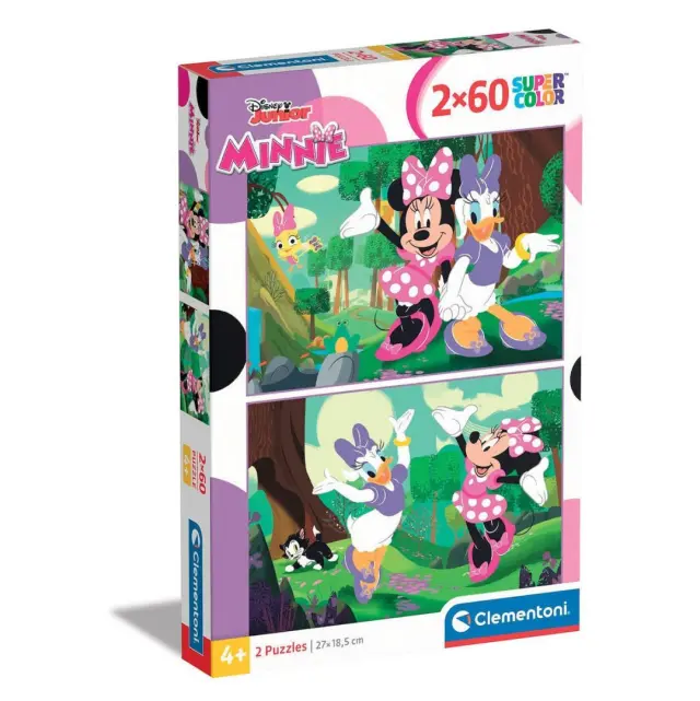 Clementoni DISNEY - Minnie + Daisy - 2 Set Puzzle 60P (24815)
